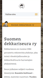 Mobile Screenshot of dekkariseura.fi