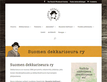Tablet Screenshot of dekkariseura.fi